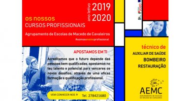 Oferta Ensino Profissionalizante 2019/2020 Oferta Ensino Profissionalizante 2019/2020