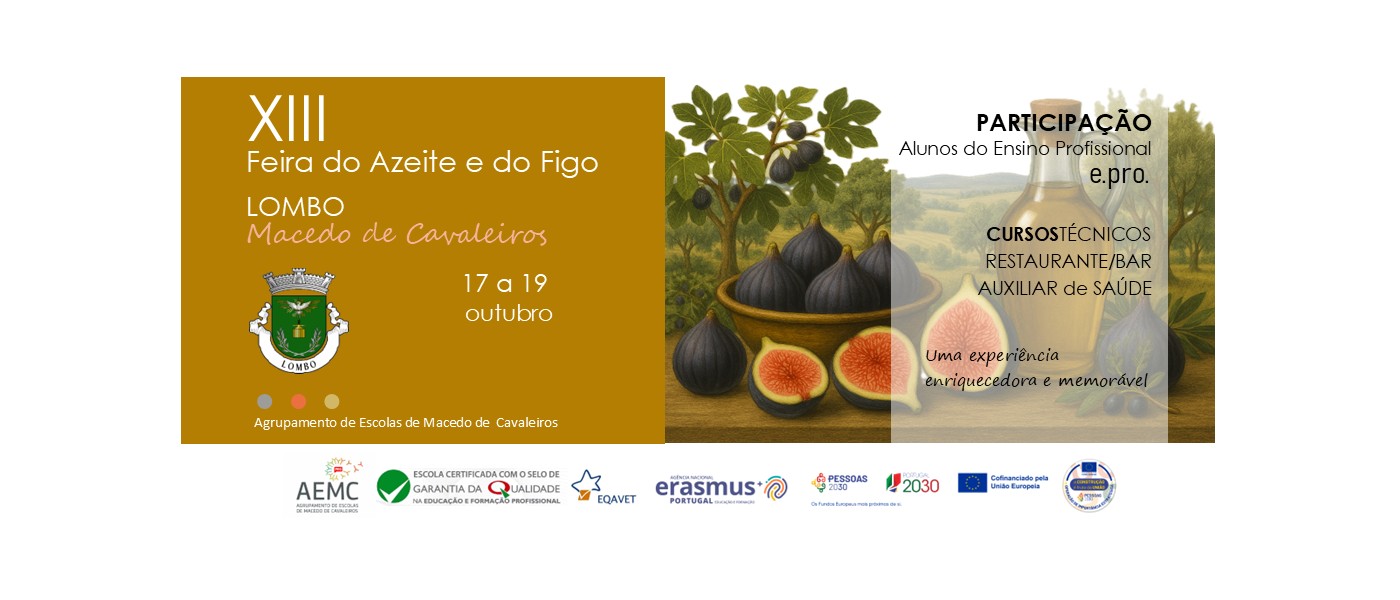 Alunos participam na XIII Feira do Azeite e do Figo, no Lombo, Macedo de Cavaleiros