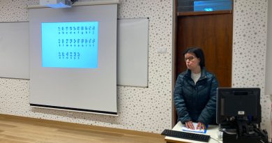 Comemoração do Dia Mundial do Braille